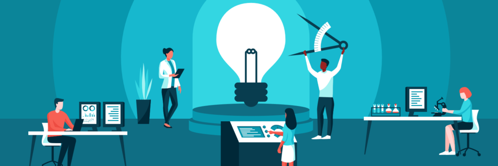 Leadership illustration